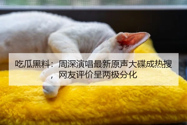 吃瓜黑料：周深演唱最新原声大碟成热搜，网友评价呈两极分化